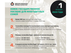Новые выплаты многодетным семьям в 2020 ростовская область