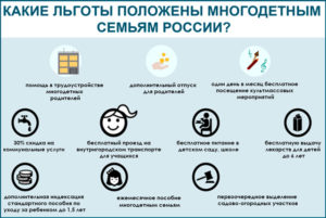 Пособия многодетным семьям в 2020 году в санкт-петербурге