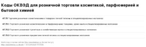 Коды оквэд для производства и продажи пива 2020