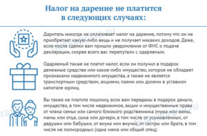 Кто платит налоги даритель или одаряемый