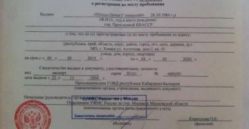 Закон о временной регистрации по месту пребывания 2020 граждан