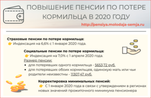 Пенсия по потере кормильца в 2020 году сумма размер в кемеровской области