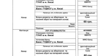 Госпошлина за оружие сумма 2020